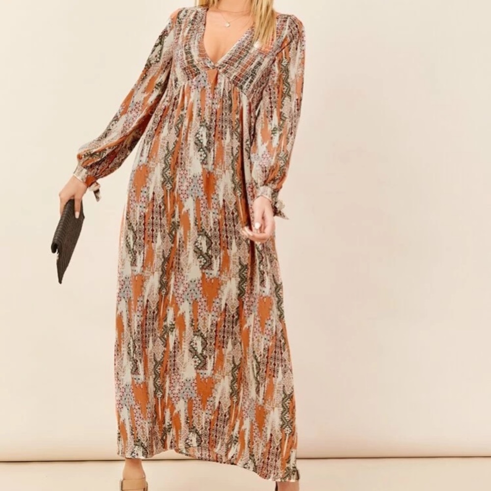 🆕LAST ONE!🛍 Prairie Fest Maxi Dress - Picture 2 of 8